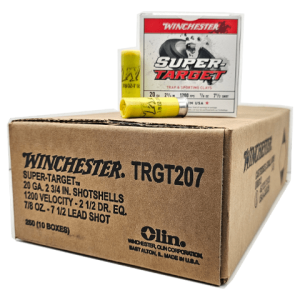 20 gauge winchester super target ammo box
