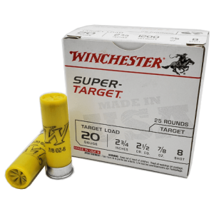 20 Gauge - Winchester Super-Target 2-3/4" #8 Shot