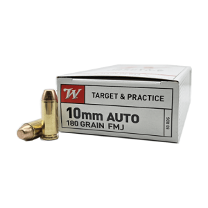 10mm – Winchester USA 180 Grain Full Metal Jacket – 50 Rounds