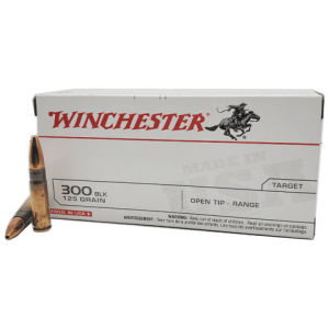 300 Blackout - Winchester 125 Grain Open Tip Range - 20 Rounds