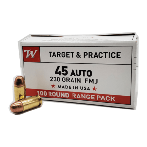 45 Auto - Winchester 230 Gr. FMJ 100 rd. Value Pack