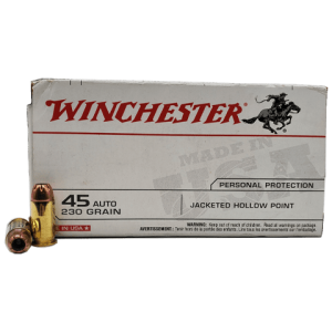 45 Auto - Winchester 230 Grain Jacketed Hollow Point
