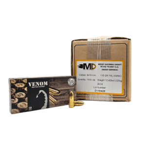 9mm – Venom 115 Grain Full Metal Jacket – 1000 Rounds