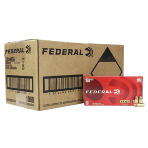 380 Auto – Federal Champion 95 Grain FMJ – 1000 Rounds