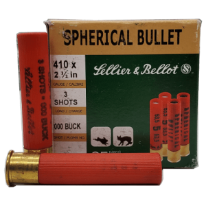 410 gauge - S&B Spherical Bullet 000 Buck
