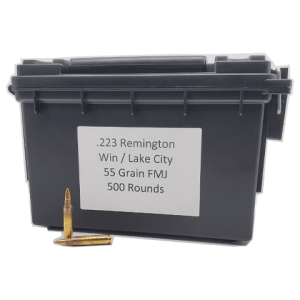 223 Rem - Winchester / Lake City 55 Grain FMJ - 500 Rounds