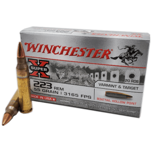 223 Rem – Winchester Super-X 55 Grain BTHP