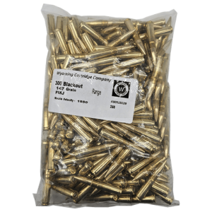 300 Blackout – Wyoming Cartridge 147 Grain FMJ – 250 Rounds
