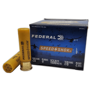 20 gauge - Federal 3" Speed-Shok #2 Steel Shot