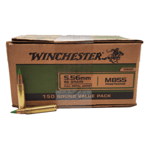 5.56 NATO - Winchester/Lake City XM855 62 Grain Green Tip