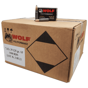 7.62x39 - Wolf Polyformance 125 Grain SP Steel Case