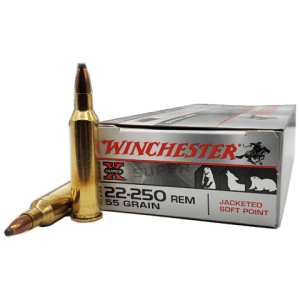 22-250 Rem - Winchester 55 Grain Pointed Soft Point