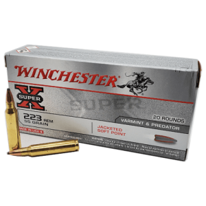 223 Rem - Winchester Super-X 55 Grain Soft Point