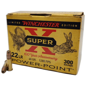 22 Long Rifle - Winchester Super-X 40 Grain Power-Point