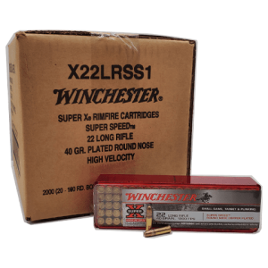 22 Long Rifle - Winchester Super-X Super Speed 40 Grain CPRN