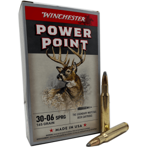 30-06 Springfield - Winchester 165 Grain Power Point - 20 Rounds