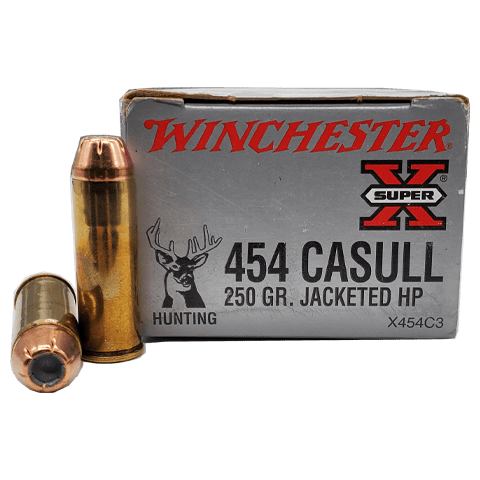 454 Casull - Winchester Super-X 250 Grain JHP