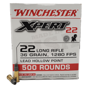 22 Long rifle - Winchester Xpert 36 grain LHP