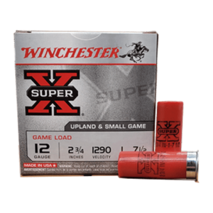 12 Gauge – Winchester Upland & Small Game 2-3/4″ 7.5 Shot