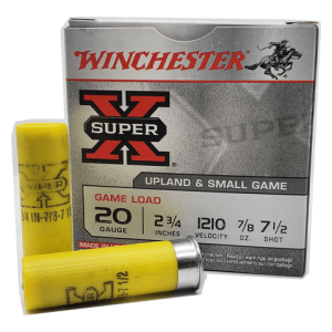 20 Gauge - Winchester Super-X 2-3/4" Game Load 7.5 Shot
