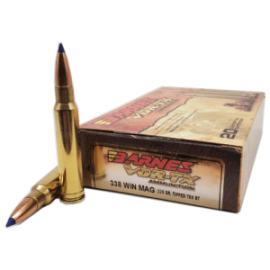 338 Win Mag - Barnes VOR-TX 225 Grain Tipped TSX BT