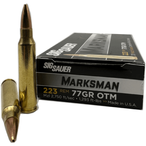 223 rem sig sauer marksman ammo box